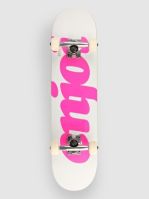 Photos - Skateboard Enjoi Seventies Logo Yth Fp 7.25" Complete pink 