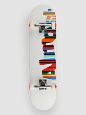 Almost Side Stripe Fp 7.75" Skateboard white kaufen