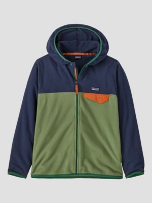 Patagonia Micro D Snap Sweatjacke terrain green kaufen