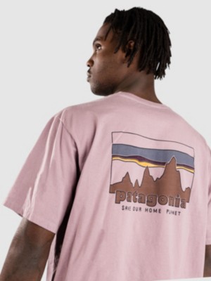 Patagonia 73 Skyline Organic T-Shirt stormy mauve kaufen