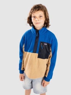 Patagonia Microdini 1/2 Kids Half-Zip Fleece Pullover grayling brown kaufen
