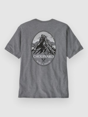 Patagonia Chouinard Crest Pocket Responsibili T-Shirt gravel heather kaufen