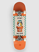 Stay Weird 7.5&amp;#034;X28.30&amp;#034; Skateboard complet