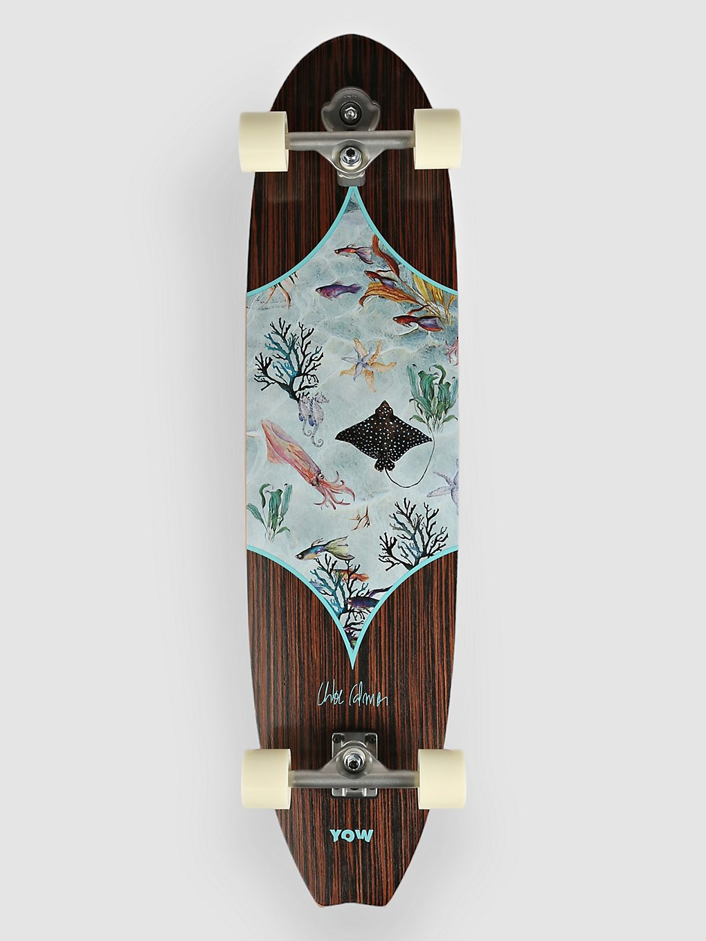 YOW Calmon 41" Signature Series Surfskate brown kaufen