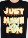 JUST HAVE FUN Sketched Out T-Shirt