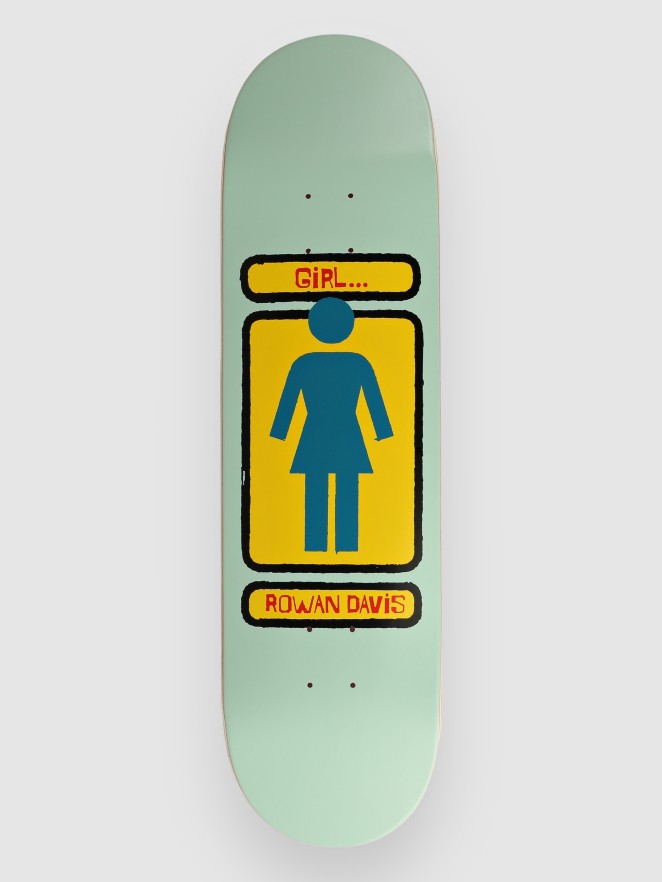 Girl Davis Hand Shakers Twin 8.5" Skateboard Deck