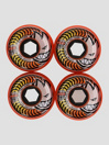 Spitfire K2480 HD Fade Orange Conical Full 55mm S Skateboard Ruedas