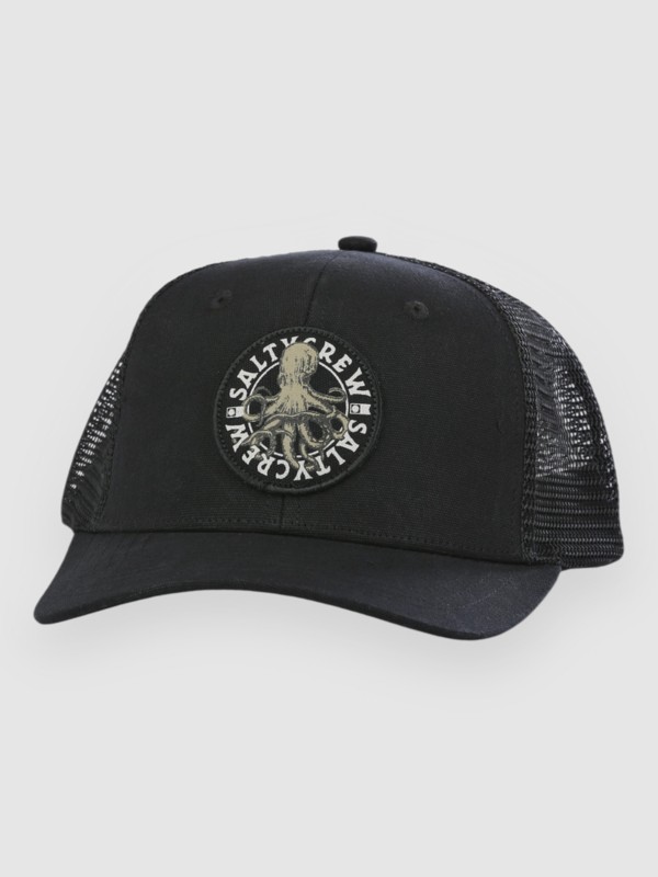 Salty Crew Tentacles Retro Trucker Cap black