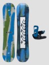 K2 Lil Mini + Mini Turbo S 2025 Kids Snowboard Set