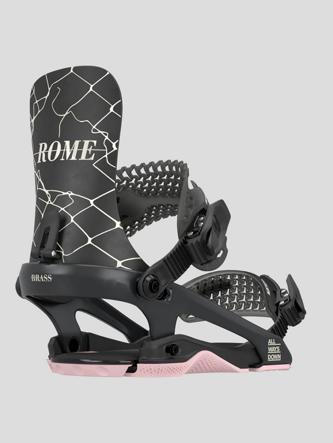 Rome Brass 2025 Snowboard Bindings