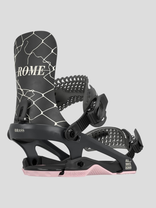 Rome Brass 2025 Snowboard Bindings