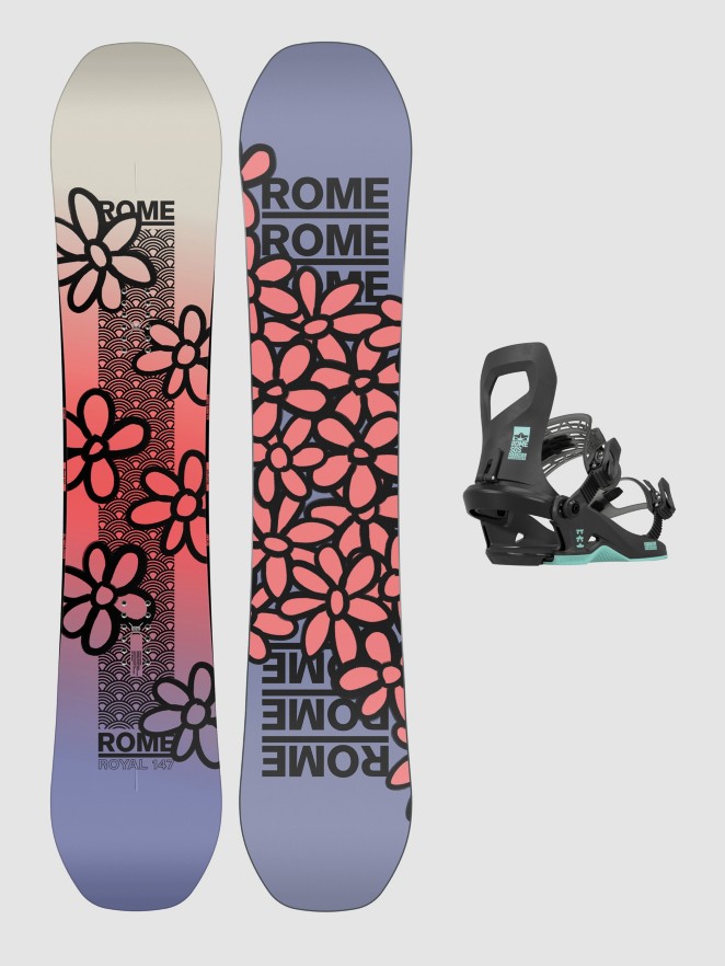 Rome Royal+Hydra S 2025 Zestaw snowboardowy