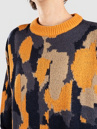 Denim Project Knitted Rose Sweter