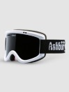 Ashbury Warlock Og White +Bonus Lens Goggle