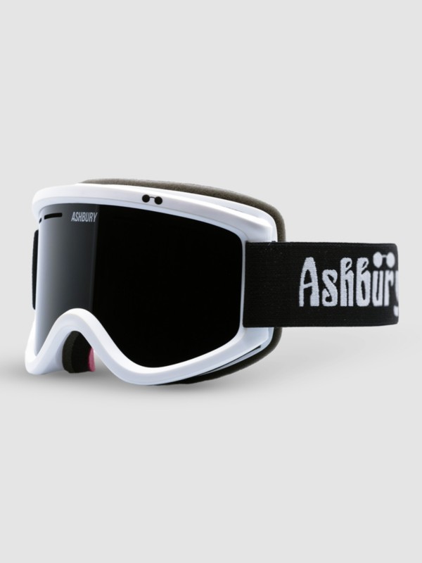 Ashbury Warlock Og White +Bonus Lens Goggle yellow spare