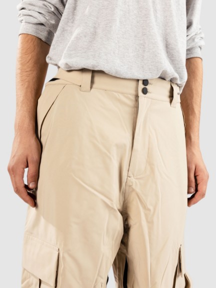 Pantalon Cargo Capri David N - Taille 14 - Couleur Beige (lin/rayonne) - Très Bon état Occasion