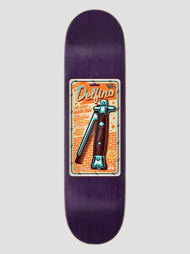 Santa Cruz Delfino Switchblade Comb 8.25" Planche de skate