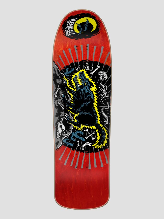 Santa Cruz Kendall Wolf Reissue 9.25″ Skateboard Deck