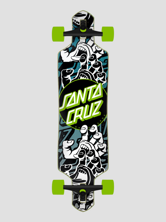 Santa Cruz Handled Dot Drop Thru 9″ Cruiser complet