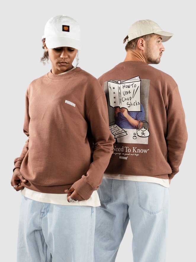 Woodbird Cane Chop Crew Sweater