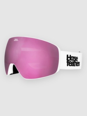 Horsefeathers Scout White Goggle mirror pink kaufen