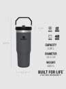 Stanley The Iceflow Flip Straw Tumbler Flasche