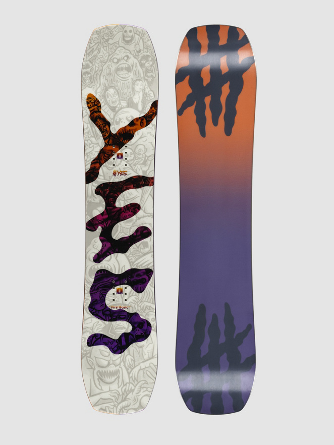 YES First Basic 2025 Kids Snowboard