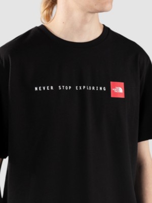 Never Stop Exploring Camiseta