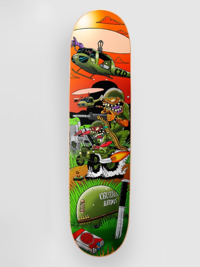 Cruzade Army Finks 8.5"X31.95" Skateboard Deck