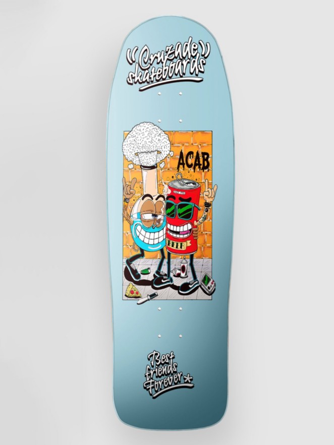 Cruzade Best Friends 10"X31.24" Skateboard Deck