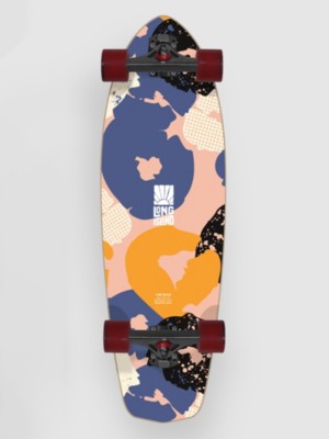 Blossom 30&amp;#034;X9.25&amp;#034; Longboard complet