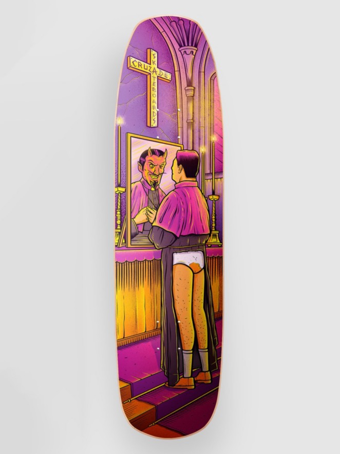 Cruzade El Diablo 8.5"X32.25" Skateboard Deck