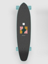 Long Island Longboards Flowers 37.85″X9.3″ Kicktail Complete