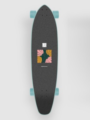 Flowers 37.85&amp;#034;X9.3&amp;#034; Kicktail Longboard Completo