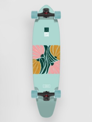 Flowers 37.85&amp;#034;X9.3&amp;#034; Kicktail Longboard Completo