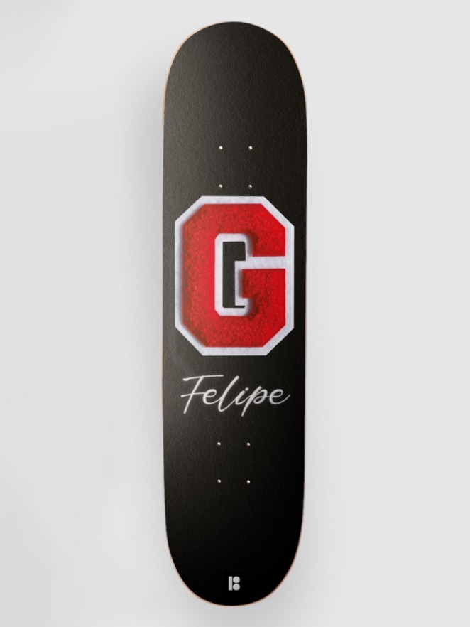 Plan B G Red Gustavo 8.0"X31.33" Skateboard Deck