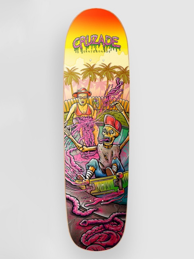 Cruzade Grannie Grind 8.75"X31.875" Skateboard Deck