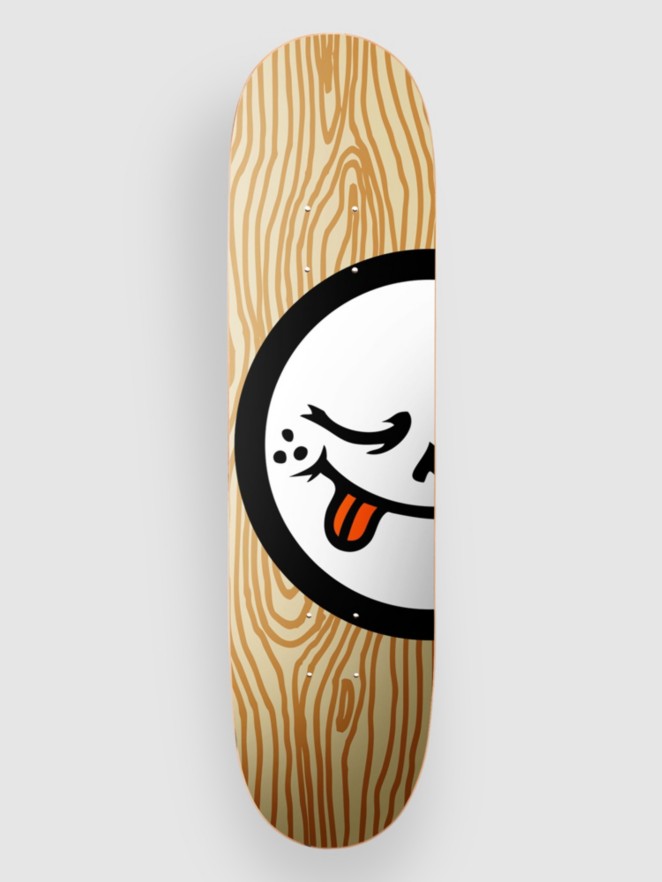 Roger Half Woodgrain Mini 7.25"X28" Skateboard Dec