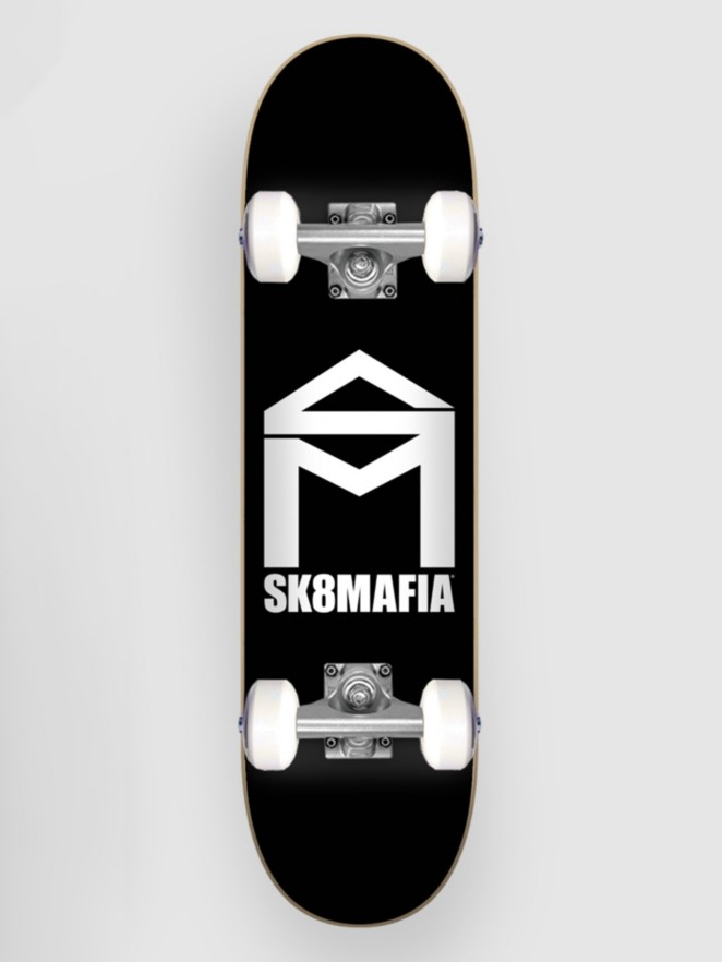 SK8 Mafia House Logo Black 6.0"X23.5" Micro Complete