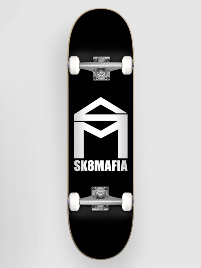 SK8 Mafia House Logo Black 7.87"X31.6" Complete