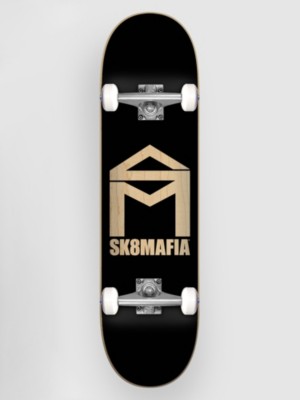 Photos - Skateboard SK8 Mafia SK8 Mafia House Logo Stained 8.0"X31.85" Complete uni