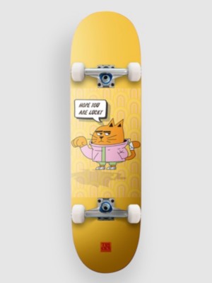 Lucky Cat 8.25&amp;#034;X29.5&amp;#034; Skateboard complet
