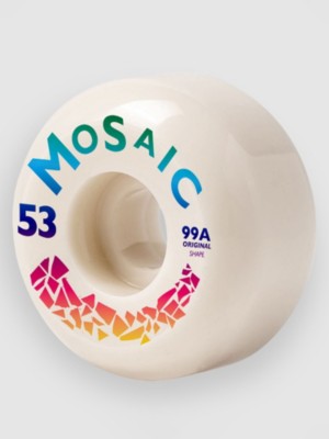 Photos - Other for outdoor activities Mosaic Mosaic Miramon Og 53mm 99A Wheels white