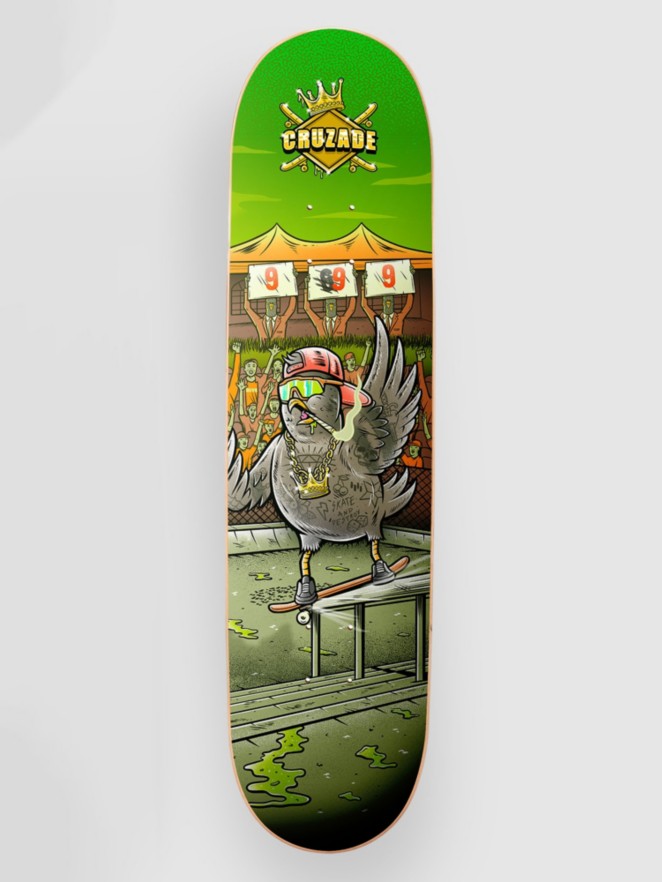 Cruzade Pigeon King 8.125"X31.60" Skateboard Deck