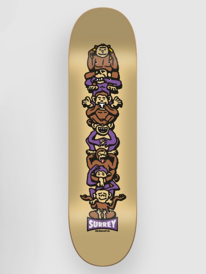 SK8 Mafia Piled Surrey 8.25"X32" Skateboard Deck