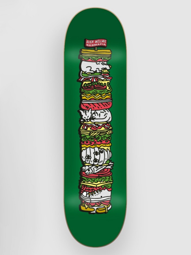 SK8 Mafia Piled Willms 8.3"X32" Skateboard Deck