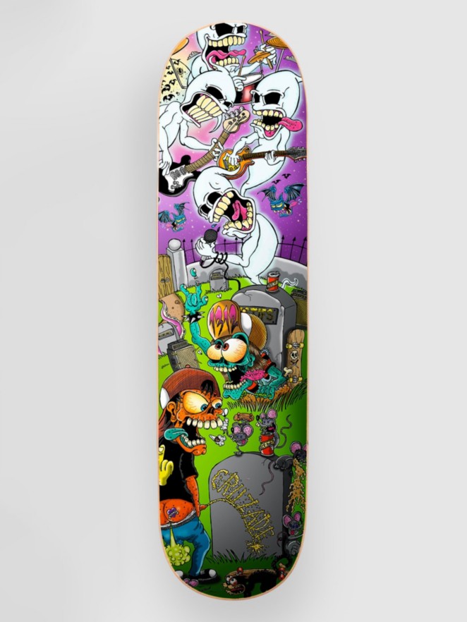 Cruzade Skate Punk Is Not Dead 8.25"X31.65" Skateboa