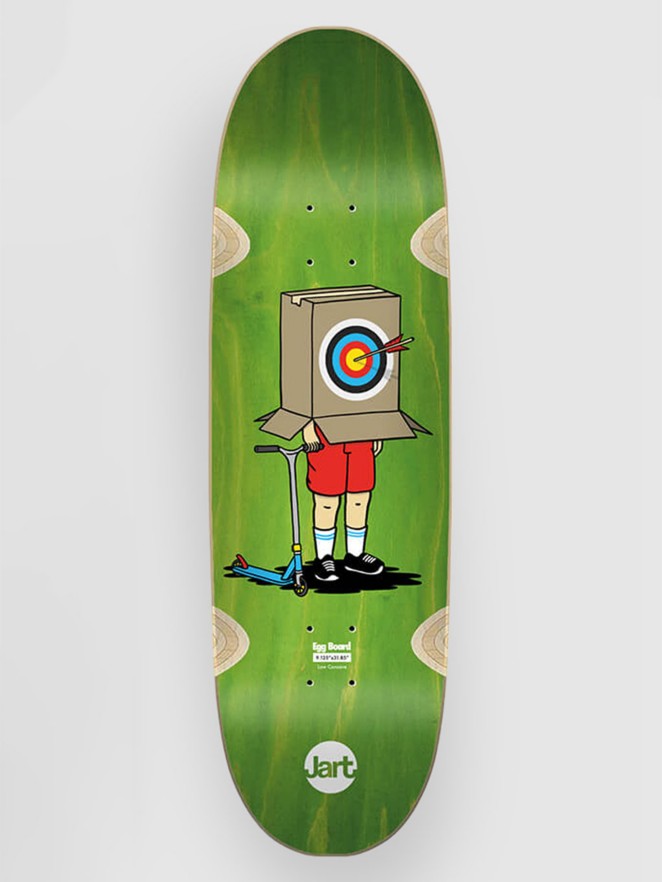 Jart Target 9.125"X31.85" Lc Egg Skateboard Deck