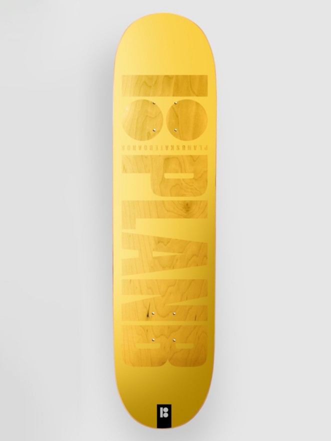 Plan B Team Grain Yellow 8.25"X32.125" Skateboard D