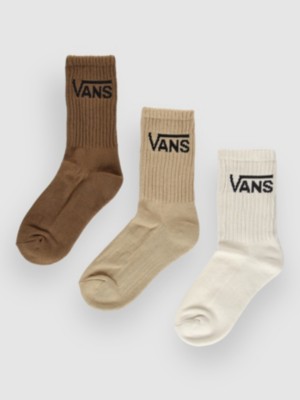 Vans Classic Crew 6.5-10 3Pk Socken turtledove kaufen